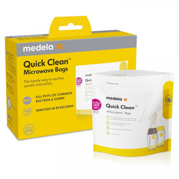 Пликове за микровълнова стерилизация Quick Clean Microwave bags 5 броя