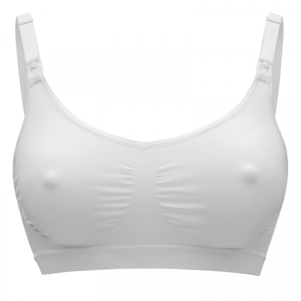 Сутиен за бременни и кърмачки Keep Cool S White