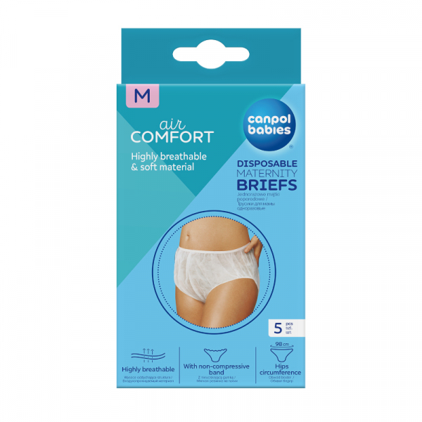 Еднократни гащи за родилки Disposable Maternity Briefs Air Comfort размер M 5 бр