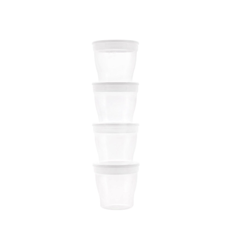 Контейнери за кърма и храна take & go 4 бр. 180 ml
