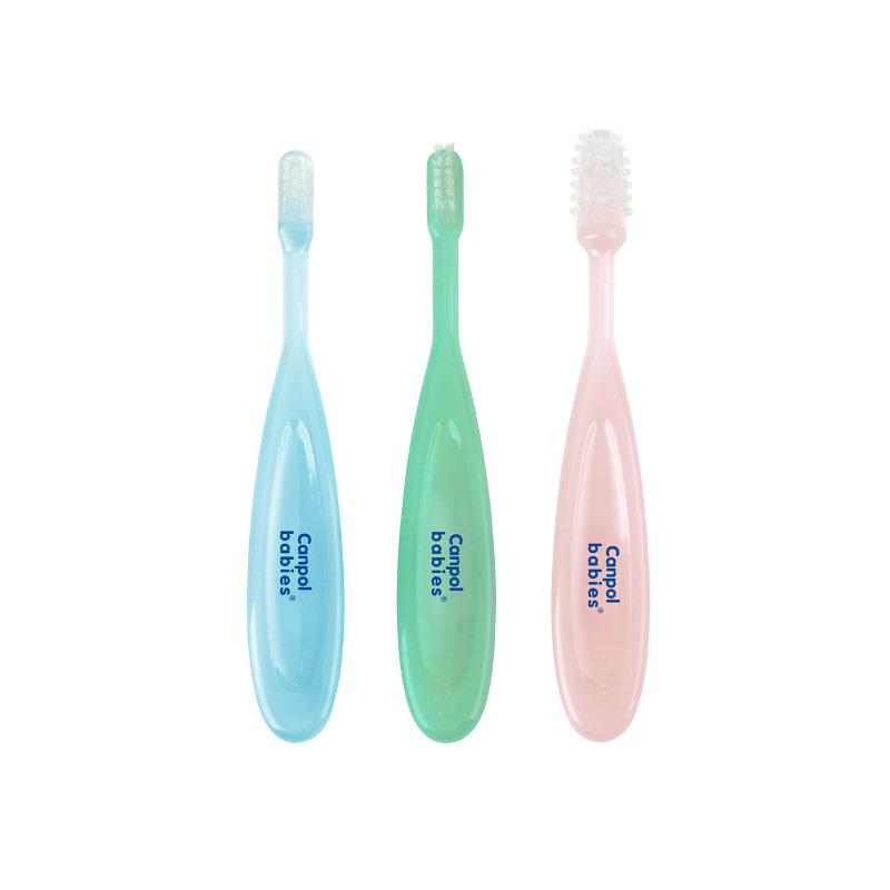 Комплект четки за зъби Canpol babies 0м+