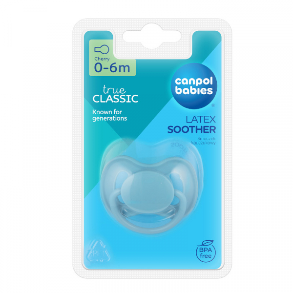 Залъгалка canpol babies true classic cherry 0-6м