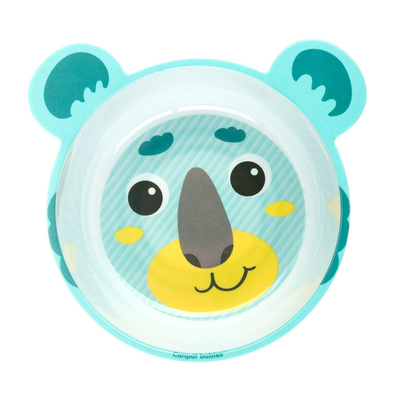 Бебешка купа с уши melamine anti-skid bowl with ears