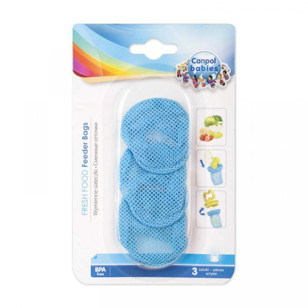 Резервни мрежички за ниблер fresh food feeder bags 3 бр. 56/131