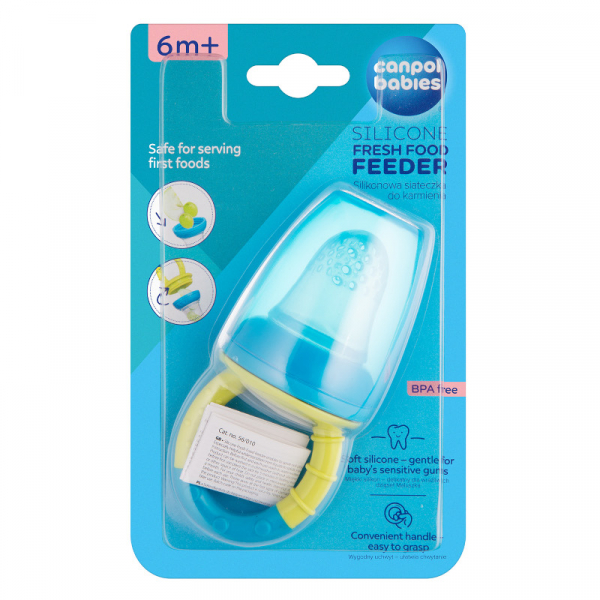 Мрежа за хранене silicone fresh food feeder 56/010_blu2