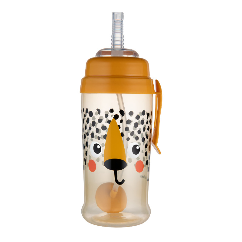 Спортна чаша със сламка с тежест canpol babies 350 ml 56/510_ora