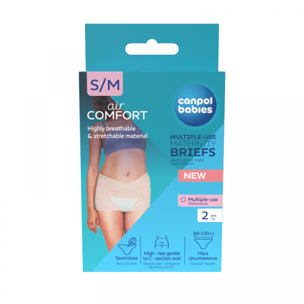 Следродилни гащи за многократна употреба Maternity Briefs Air Comfort S/M 2 бр.
