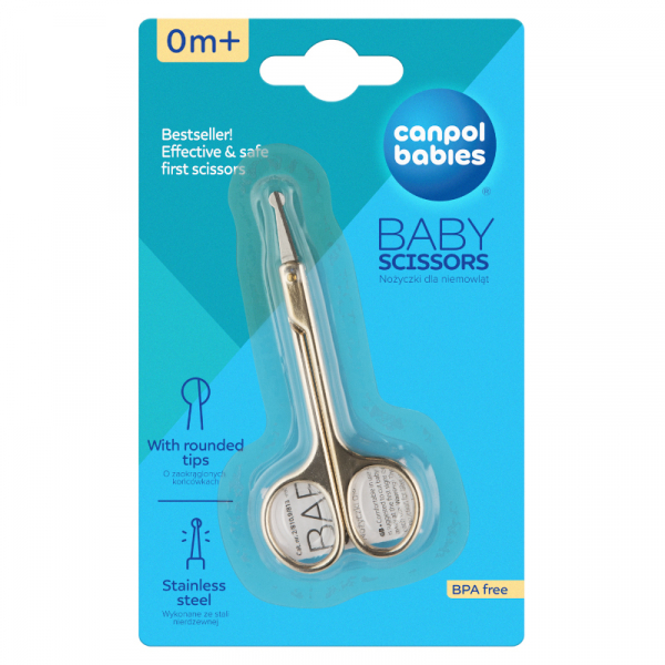 Бебешка ножичка за нокти baby scissors 0m+